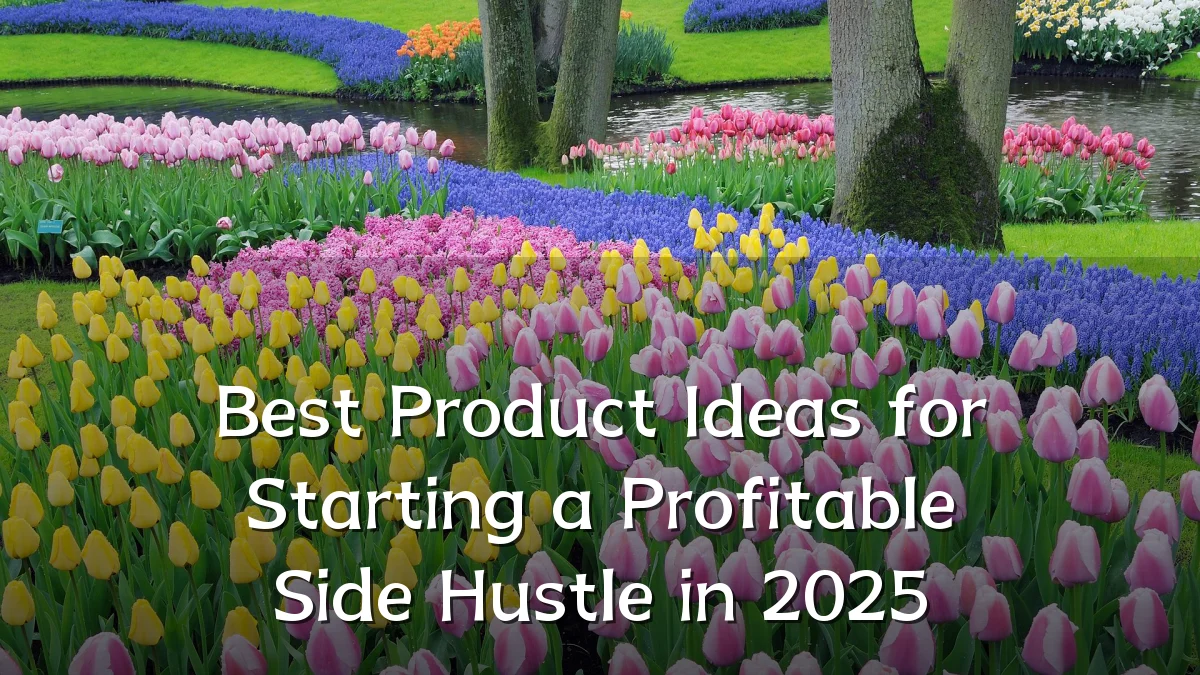 Best Product Ideas for Starting a Profitable Side Hustle in 2025