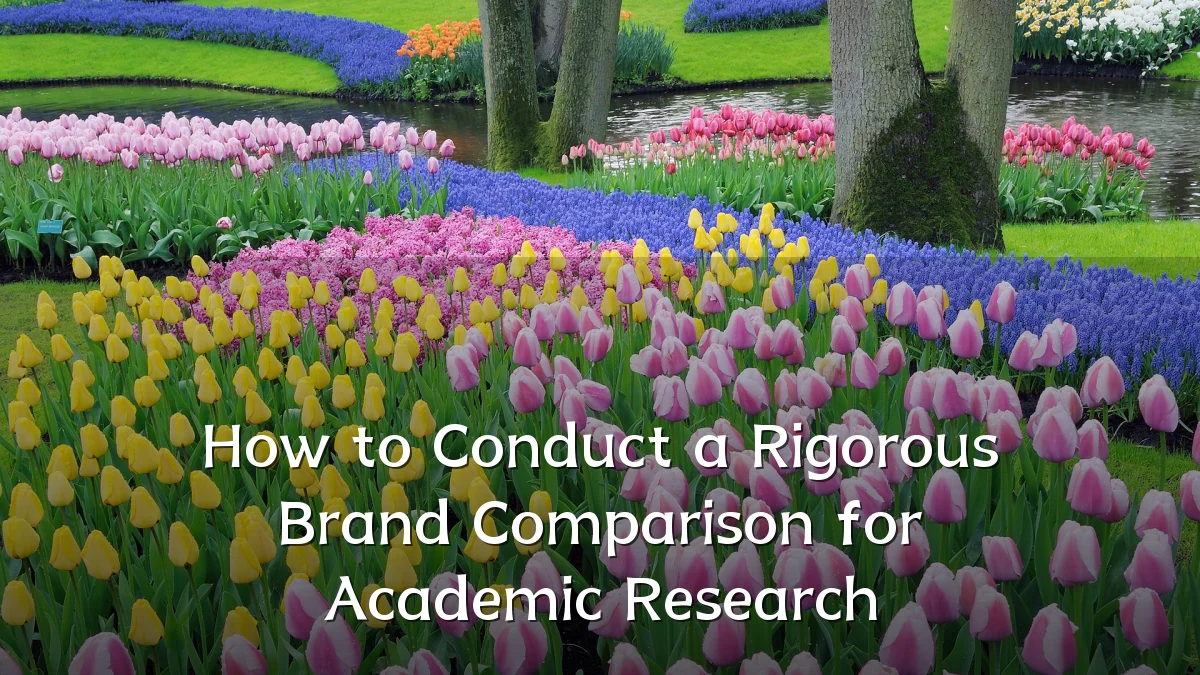 How to Conduct a Rigorous Brand Comparison for Academic Research