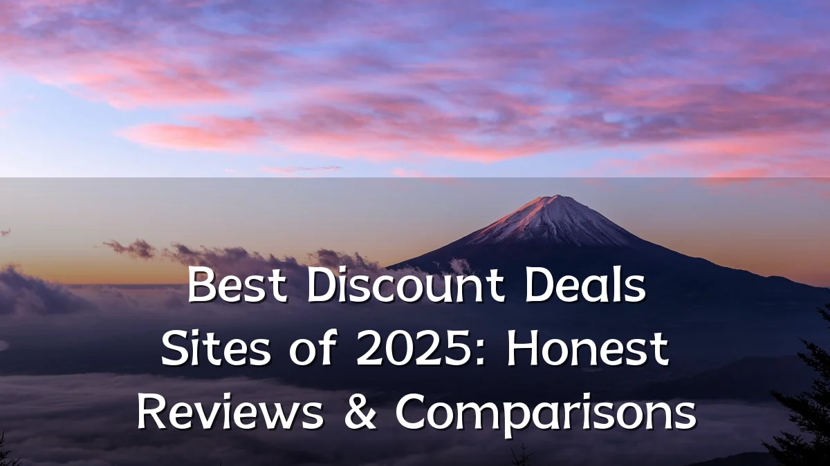 Best Discount Deals Sites of 2025: Honest Reviews & Comparisons