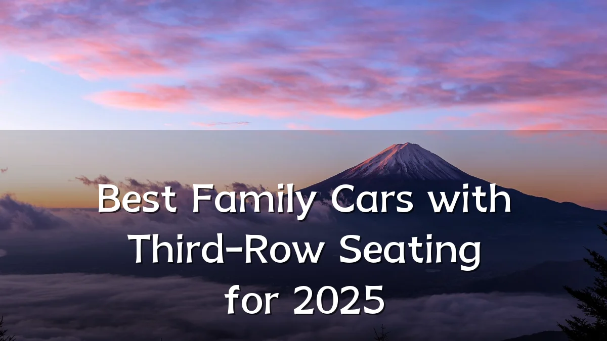 Best Family Cars with Third-Row Seating for 2025