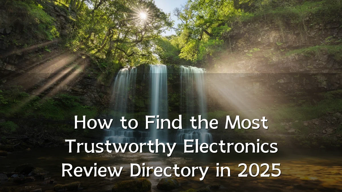 How to Find the Most Trustworthy Electronics Review Directory in 2025
