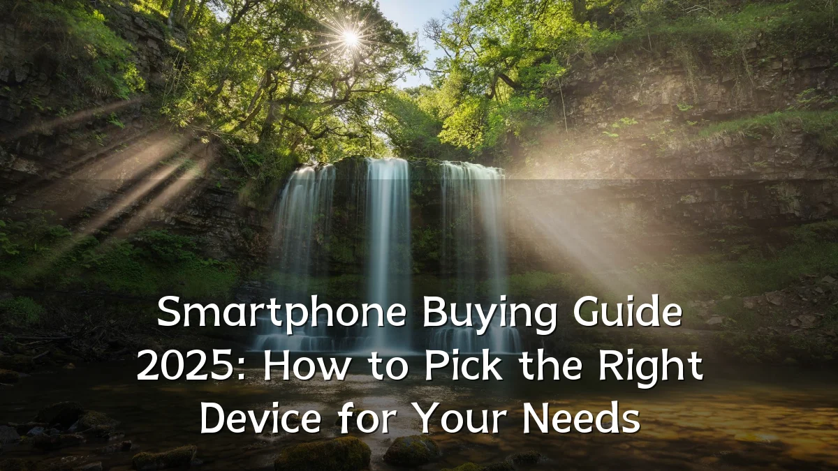Smartphone Buying Guide 2025: How to Pick the Right Device for Your Needs