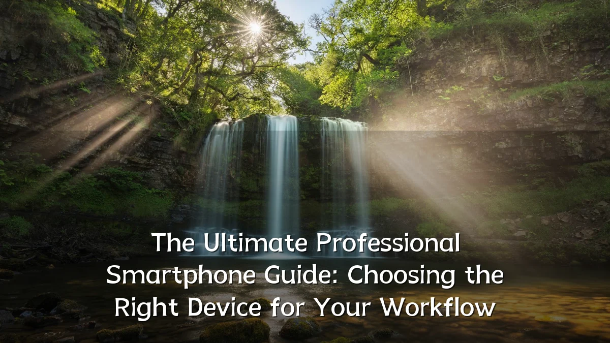 The Ultimate Professional Smartphone Guide: Choosing the Right Device for Your Workflow