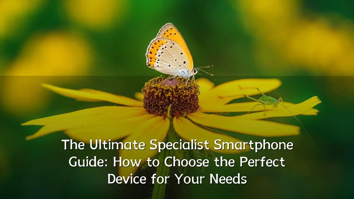 The Ultimate Specialist Smartphone Guide: How to Choose the Perfect Device for Your Needs