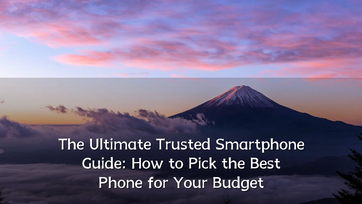 The Ultimate Trusted Smartphone Guide: How to Pick the Best Phone for Your Budget